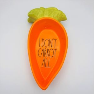 Rae Dunn by Magenta " I DON'T CARROT ALL" dish